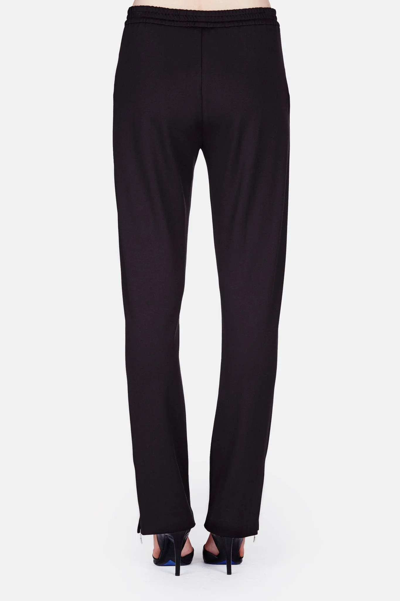 Pintuck Sweatpant - Black