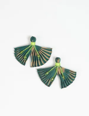 PLEATED EARRINGS 153