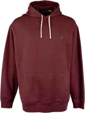 POLO RALPH LAUREN Men's Big & Tall The RL Fleece Pullover Hoodie 2XB Red