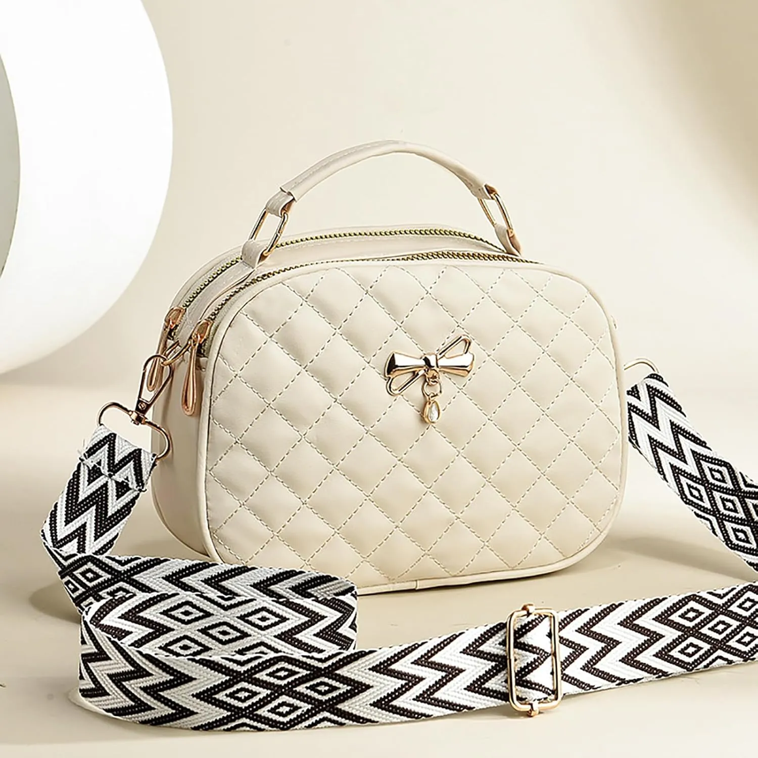 PORT&LOTUS Small Handbags for Women Fashion Top-handle Women's Bags Crossbody Purses for Women