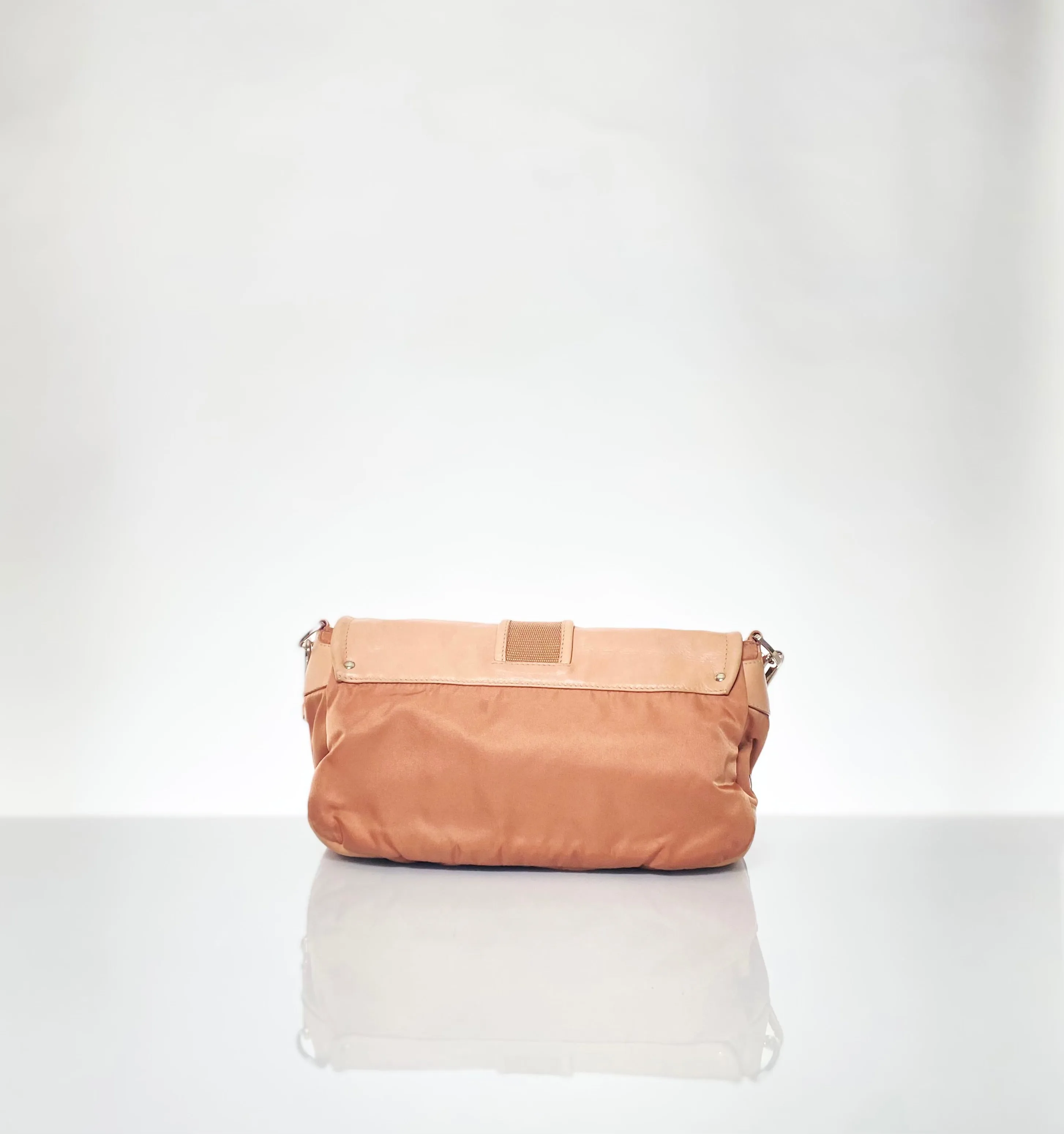 Prada Vintage Buckle 2-Pocket Shoulder Bag