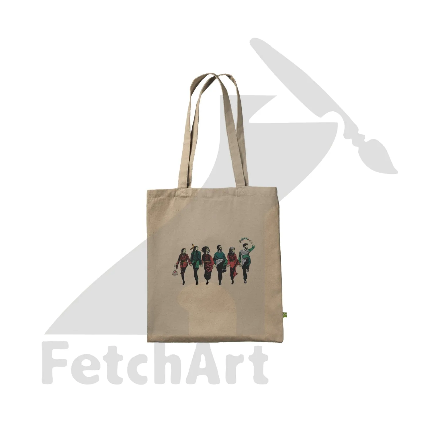 Premium Tote Bag-Dabka Dance