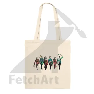 Premium Tote Bag-Dabka Dance
