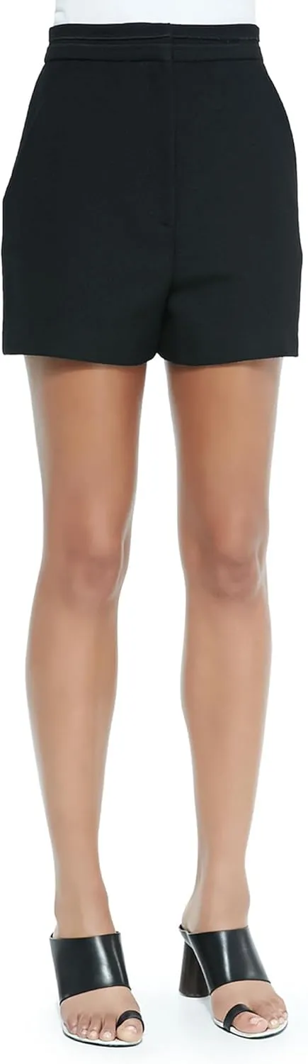Proenza Schouler Black High Waist Shorts 0