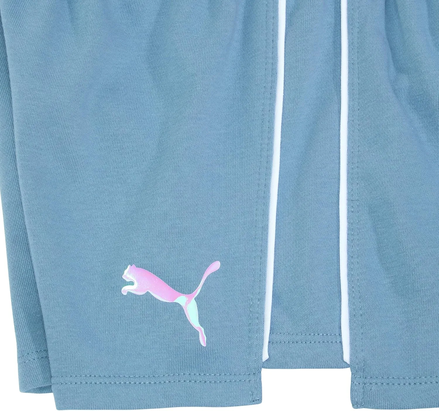 PUMA Girls' Cotton French Terry Short