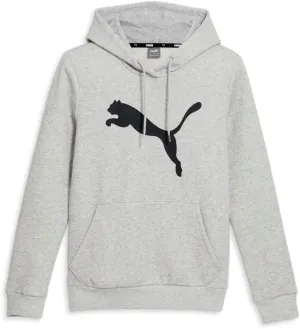 PUMA Womens Essentials Cat Logo Hoodie Casual Outerwear Casual Drawstring - Grey - Size M