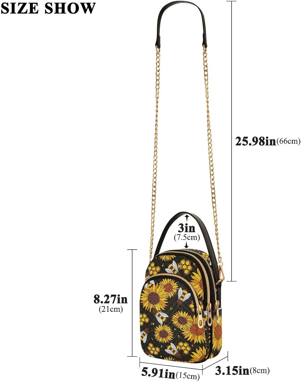 Quilted Crossbody Bags for Women Trendy, Women's Crossbody Handbags Pink Butterfly Travel Cell Phone Purses Bags