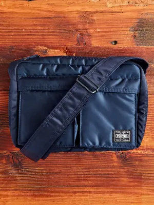 "Tanker" Shoulder Bag (S) in Iron Blue