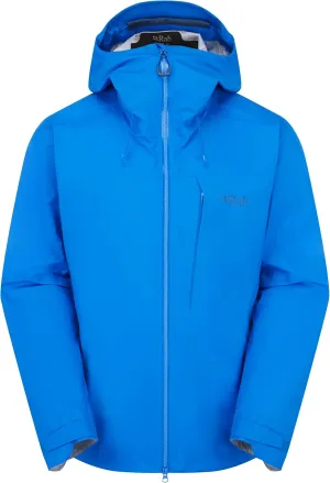 Rab Men's Firewall Alpine Jacket - Ultralight Waterproof Hooded Coat for Climbing & Hiking