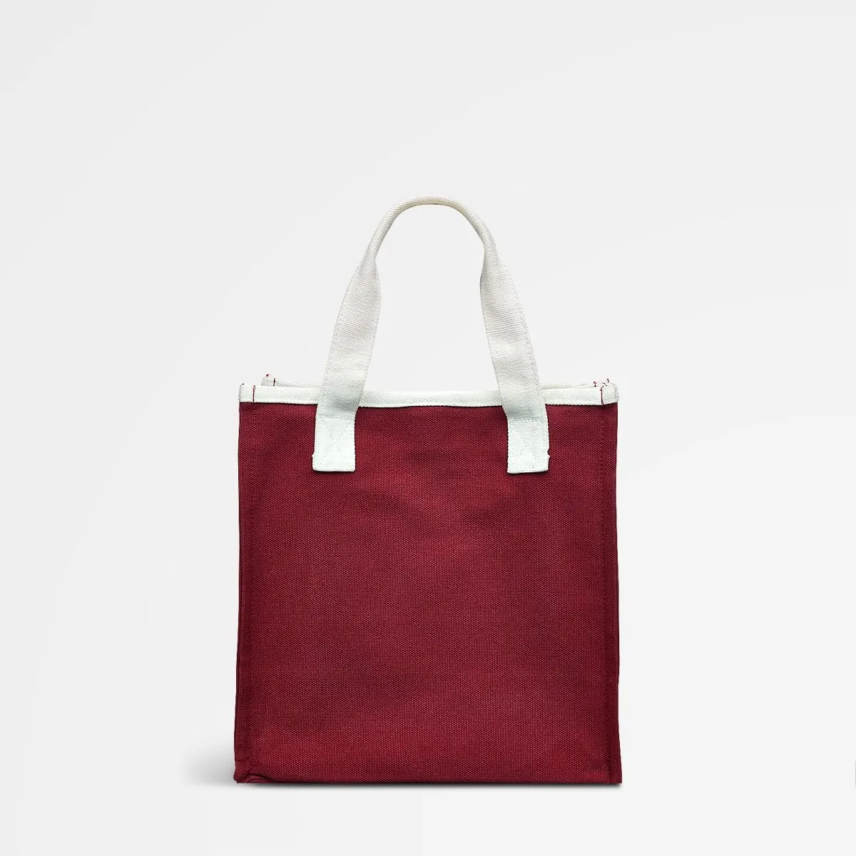 RADLEY London Womens Cranberry Abstract Rose Small Open Top Grab Hand Carry Canvas Tote Bag, Cranberry, 25cm