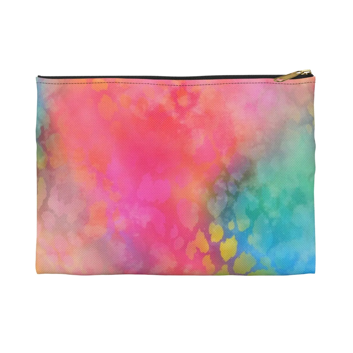 Rainbow Cotton Floss Zippered Accessory Bag (FWS) Made in the USA
