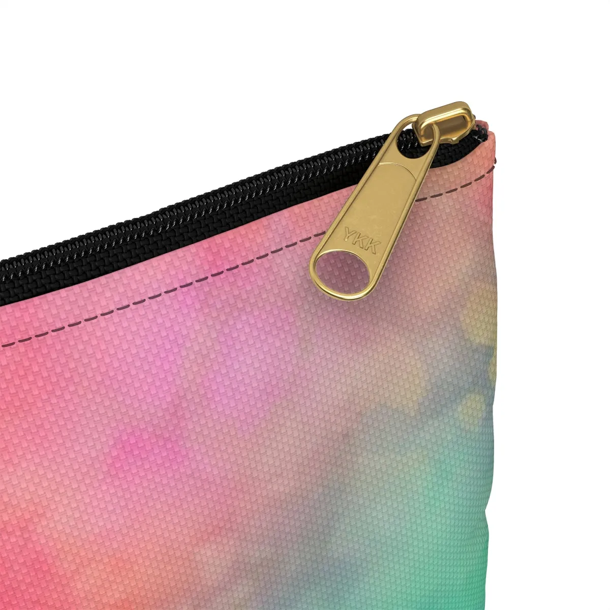 Rainbow Cotton Floss Zippered Accessory Bag (FWS) Made in the USA