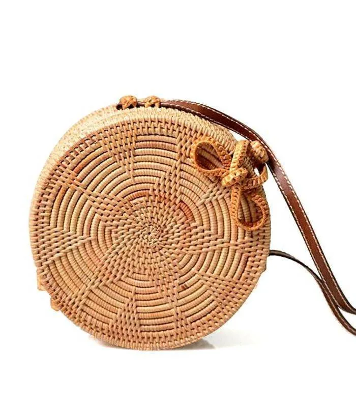 Rattan Hollow Forest Handmade Bohemia Bag