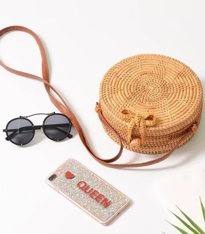 Rattan Hollow Forest Handmade Bohemia Bag