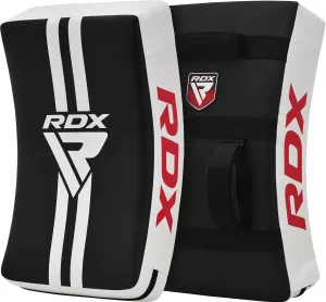 RDX Kick Shield Muay Thai Kickboxing, 60CM Large Heavy Curved Kicking Striking Body Pad, Punching Foot Target MMA Boxing Training, 3 Padded Handles, Martial Arts Karate TKD Taekwondo (ONE PAD ONLY)
