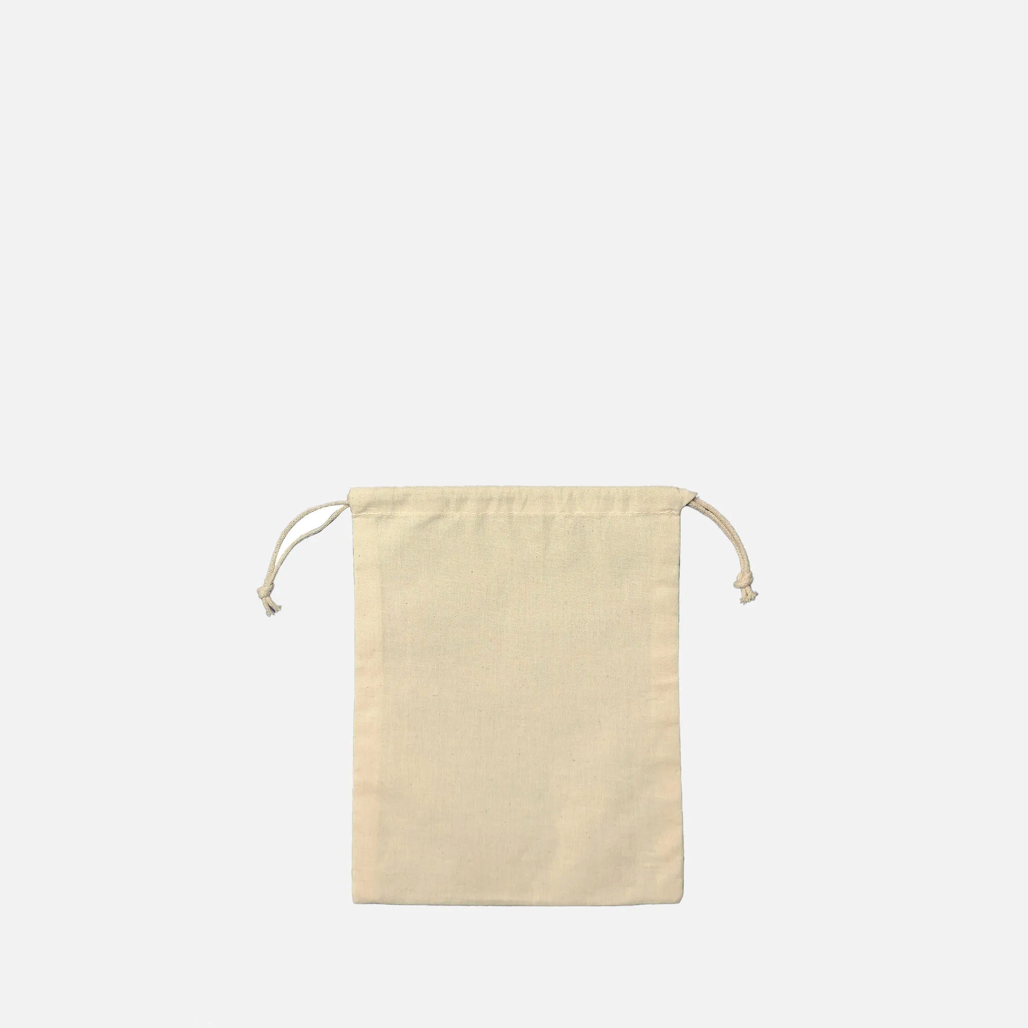 Recycled Cotton Double Drawstring Large 8x10 inches