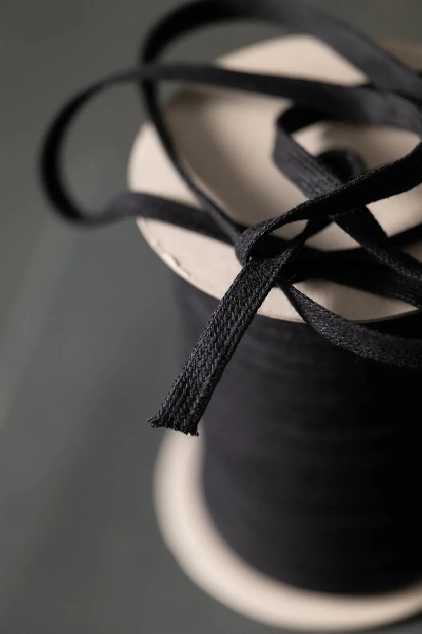 RECYCLED DRAWSTRING • Black