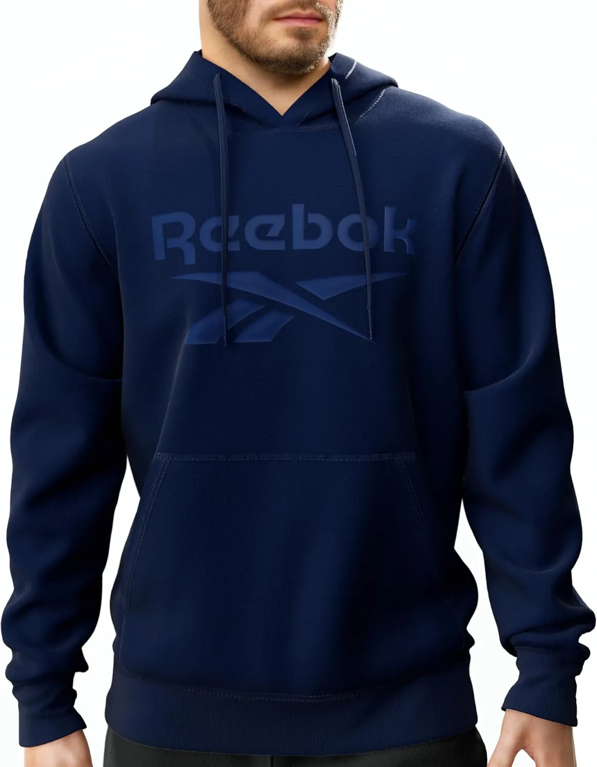 Reebok Cotton Fleece Hooded Sweatshirt
