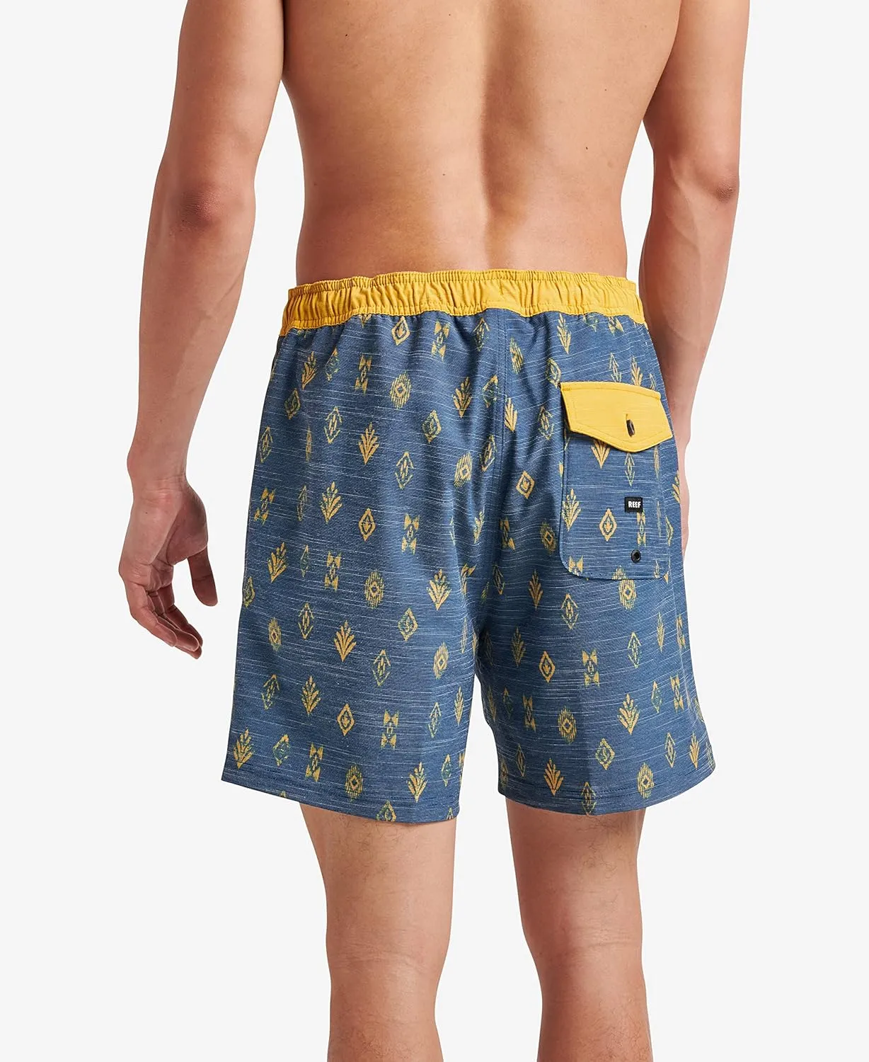 Reef Mens Standard Reno Elastic Waist Short