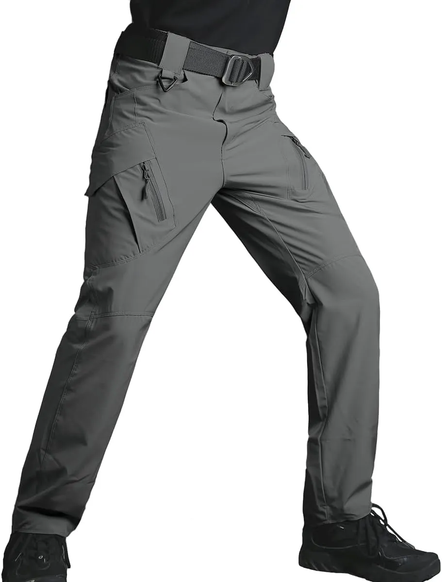ReFire Gear Men's Quick Dry Tactical Pants Summer Lightweight Outdoor Hiking Cargo Trousers