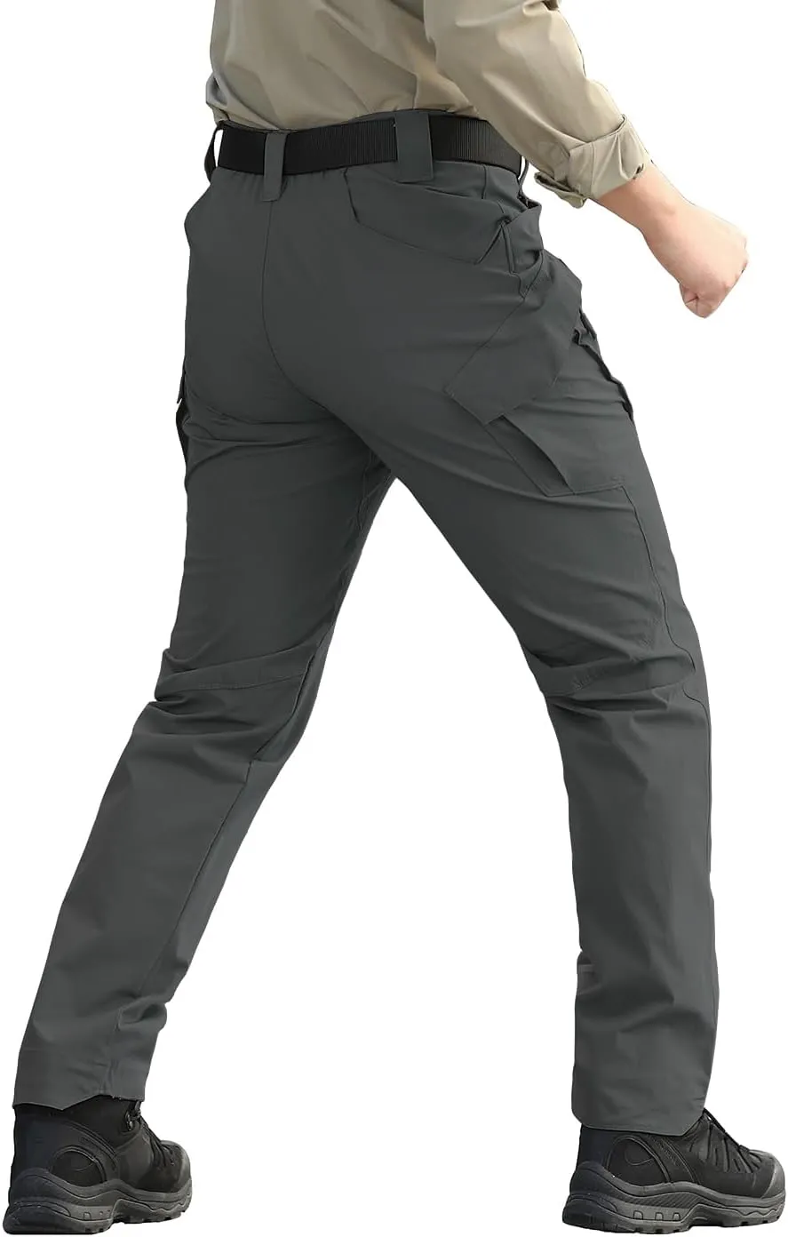 ReFire Gear Men's Quick Dry Tactical Pants Summer Lightweight Outdoor Hiking Cargo Trousers