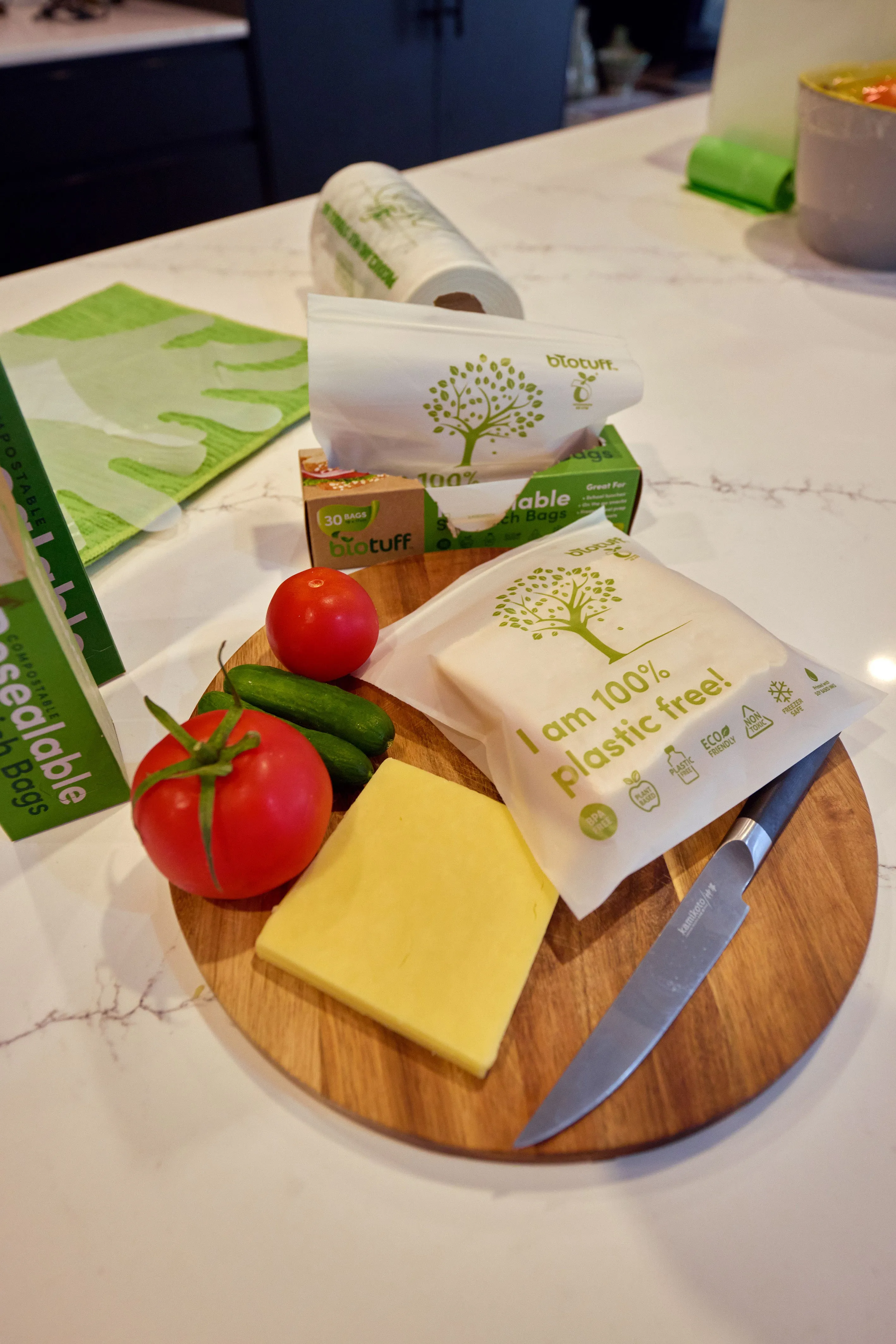 Resealable Sandwich ZipLock Bags-  Large Size (27x28cm)