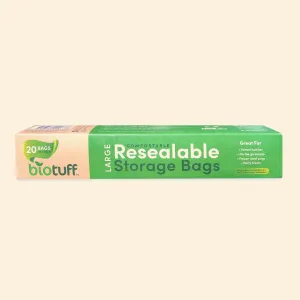 Resealable Sandwich ZipLock Bags-  Large Size (27x28cm)