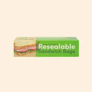 Resealable Sandwich ZipLock Bags- Small Size (18x17cm)