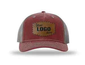Richardson 112WH Hawthorne Cap - Leather Patch