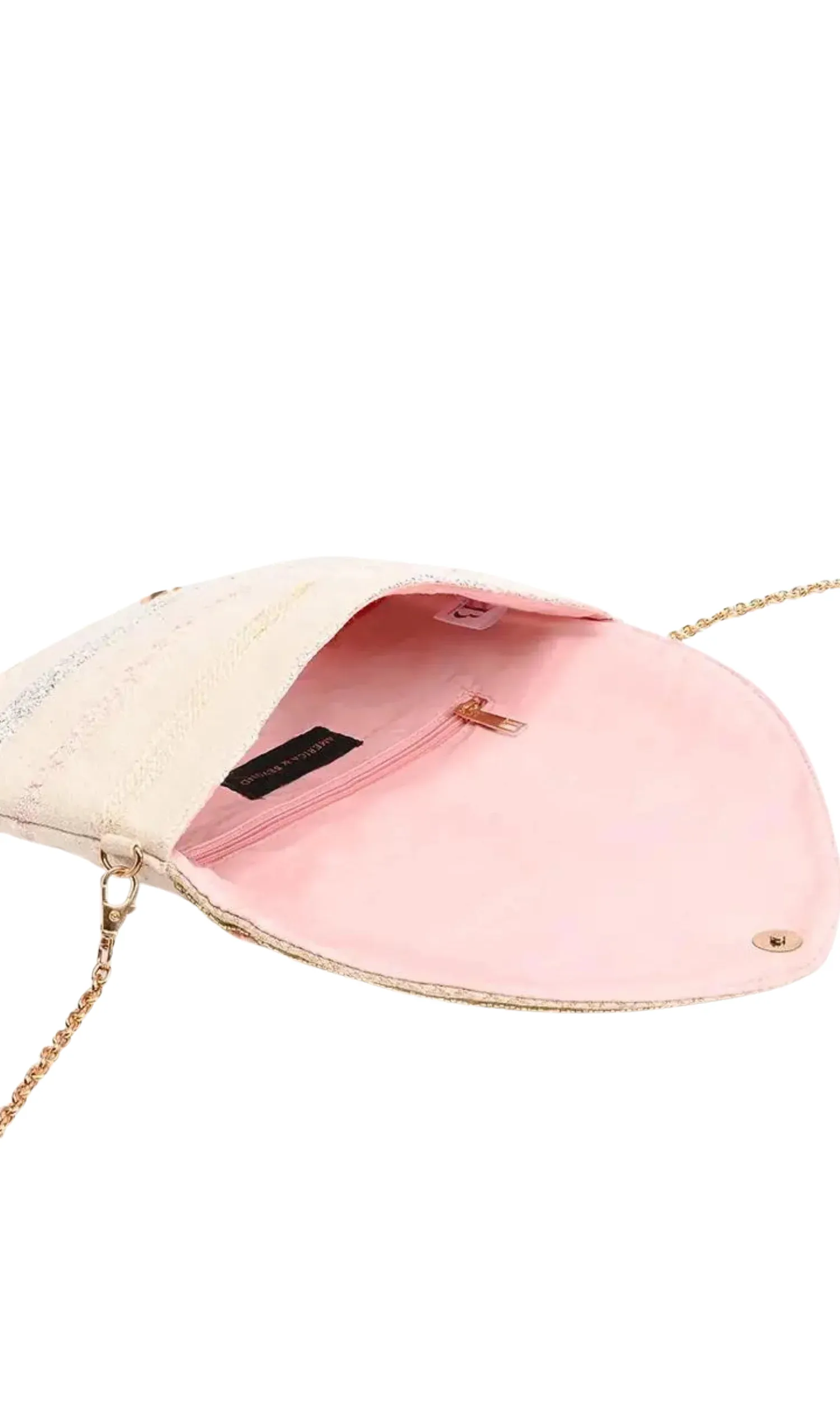 Rose Gold Envelope Clutch