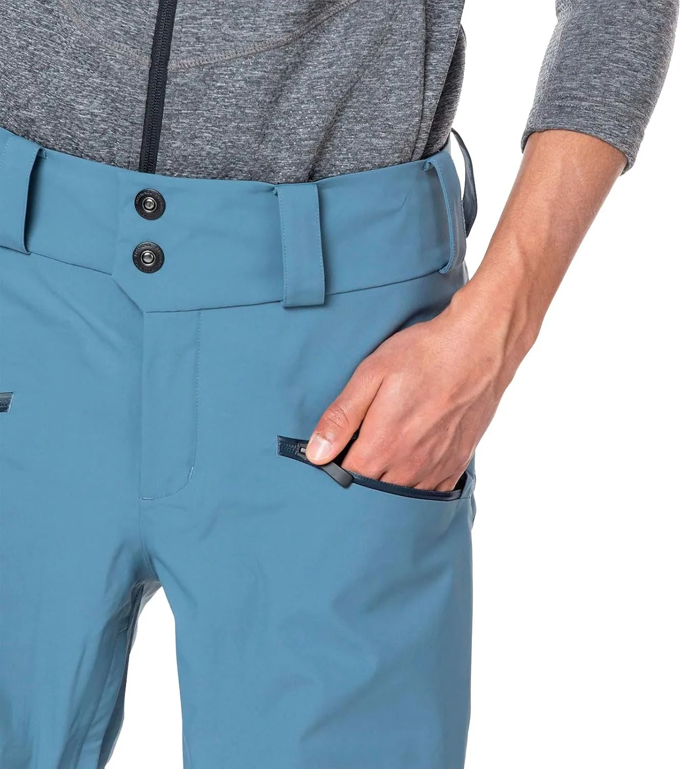 Rossignol Evader Pants - Waterproof Men’s Snow Pants - Breathable, Shell Ski Pants for Men