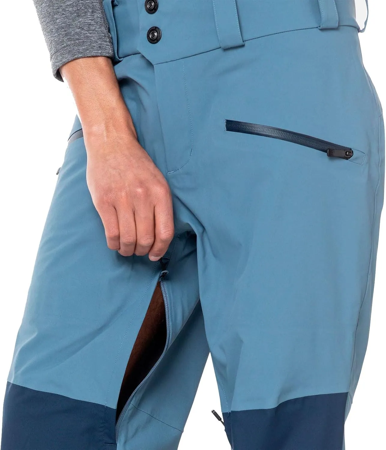 Rossignol Evader Pants - Waterproof Men’s Snow Pants - Breathable, Shell Ski Pants for Men
