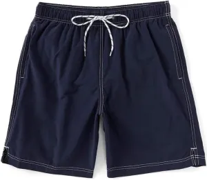 Roundtree & Yorke Men's Big & Tall Quick Dry Swim Trunks with Mesh Lining