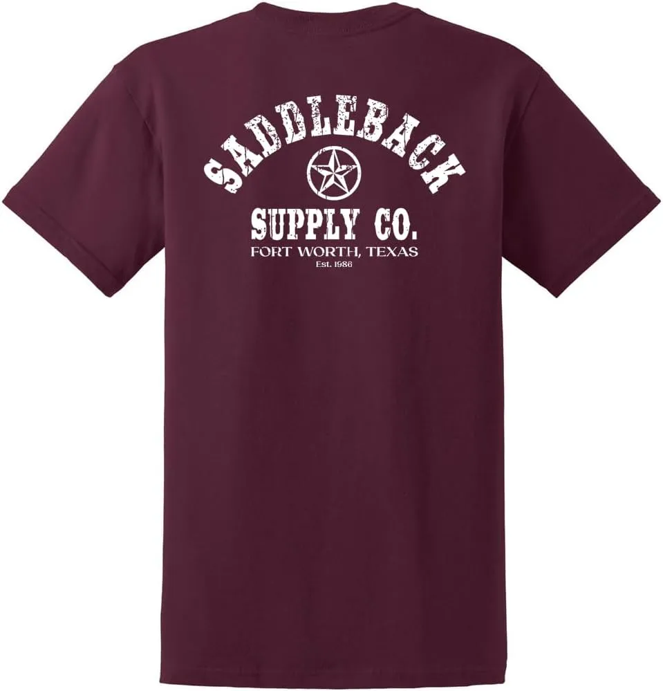 Saddleback Supply Men's The Lone Star Logo Cotton Tees