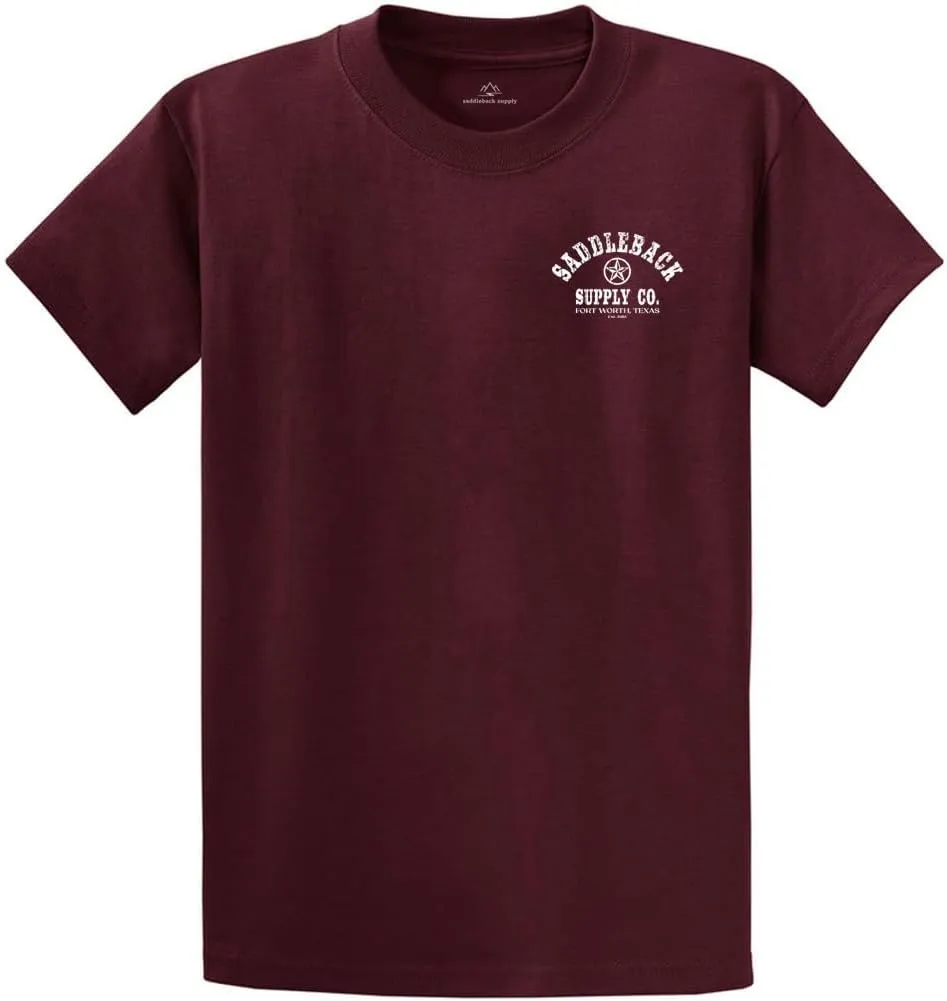 Saddleback Supply Men's The Lone Star Logo Cotton Tees