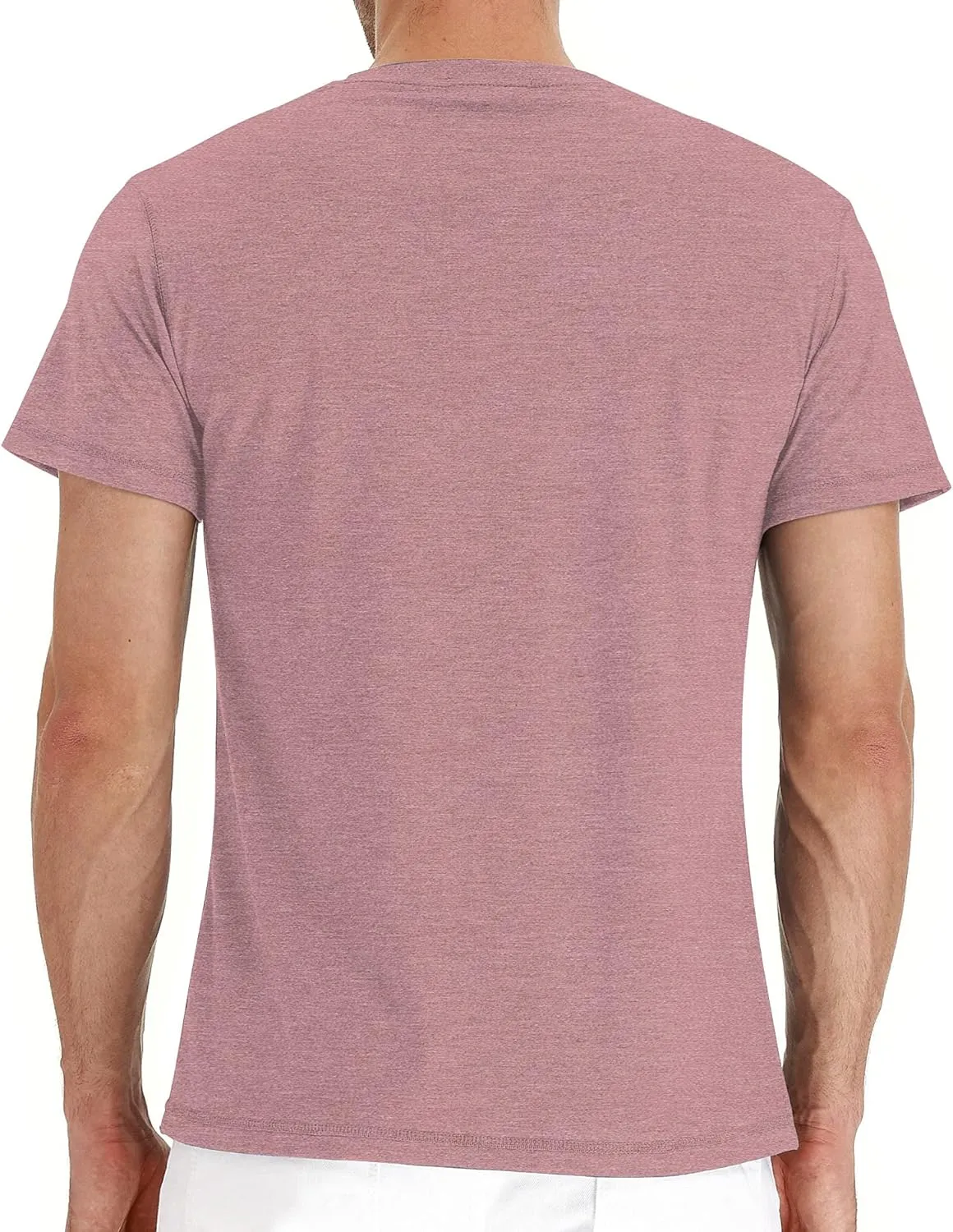 Sailwind Mens Henley Short Sleeve T-Shirt Cotton Casual Shirt