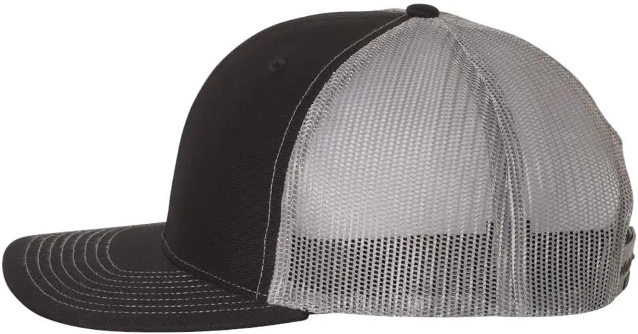 Saleen Performance Automotive Logo Laser Engraved Leather Patch Richardson 112 Snapback Trucker Hat Cap