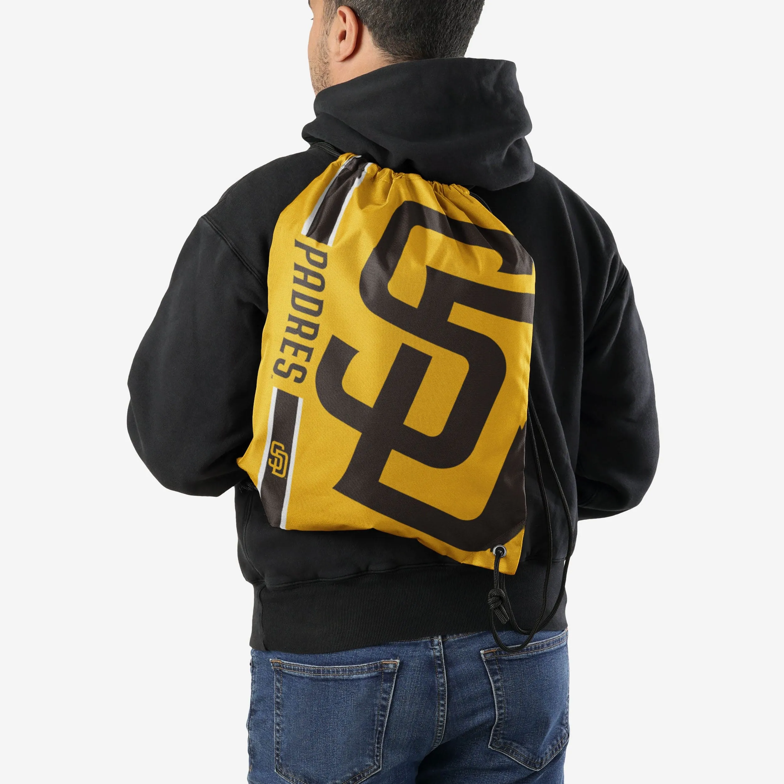 San Diego Padres Big Logo Drawstring Backpack