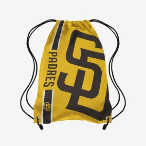 San Diego Padres Big Logo Drawstring Backpack