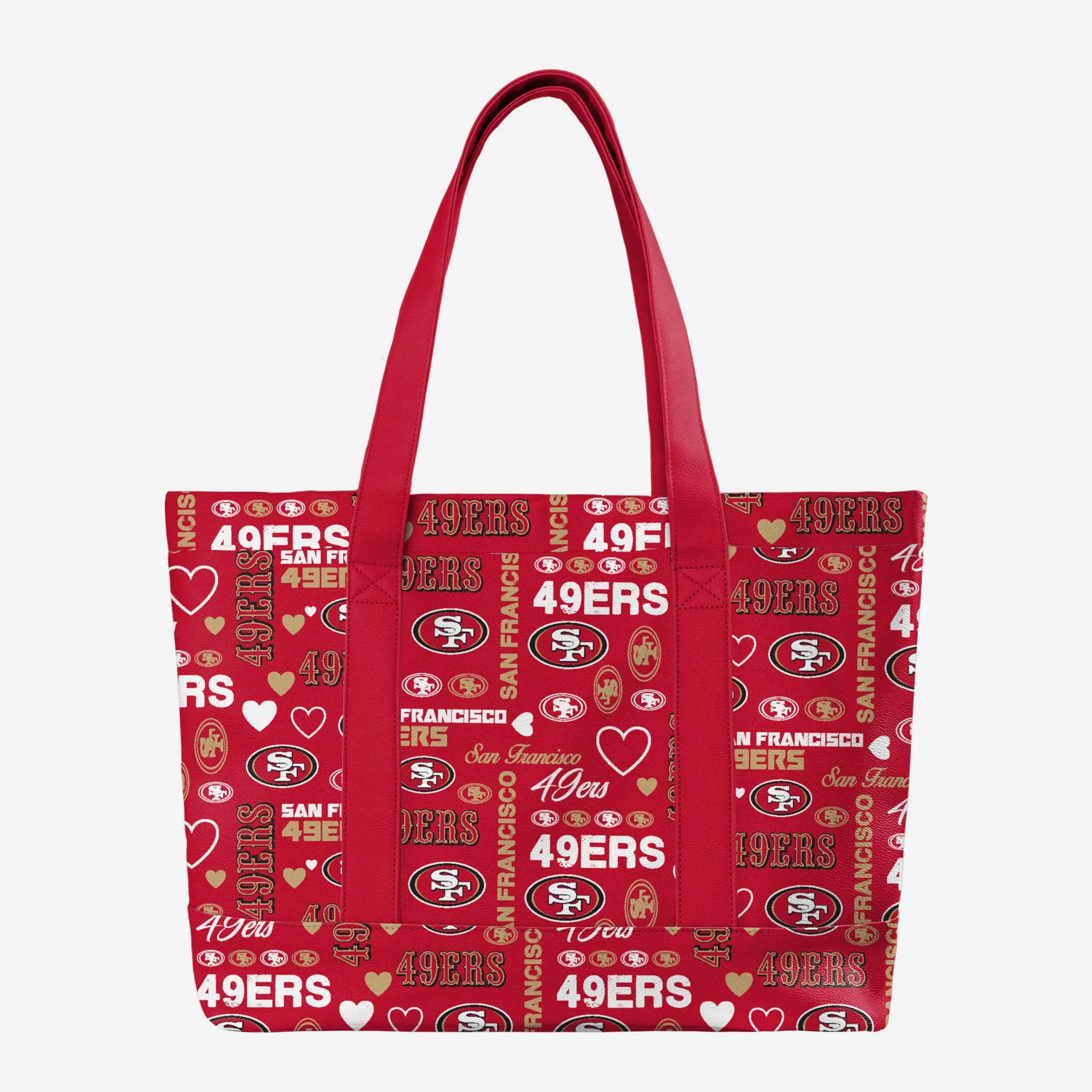 San Francisco 49ers Logo Love Tote Bag