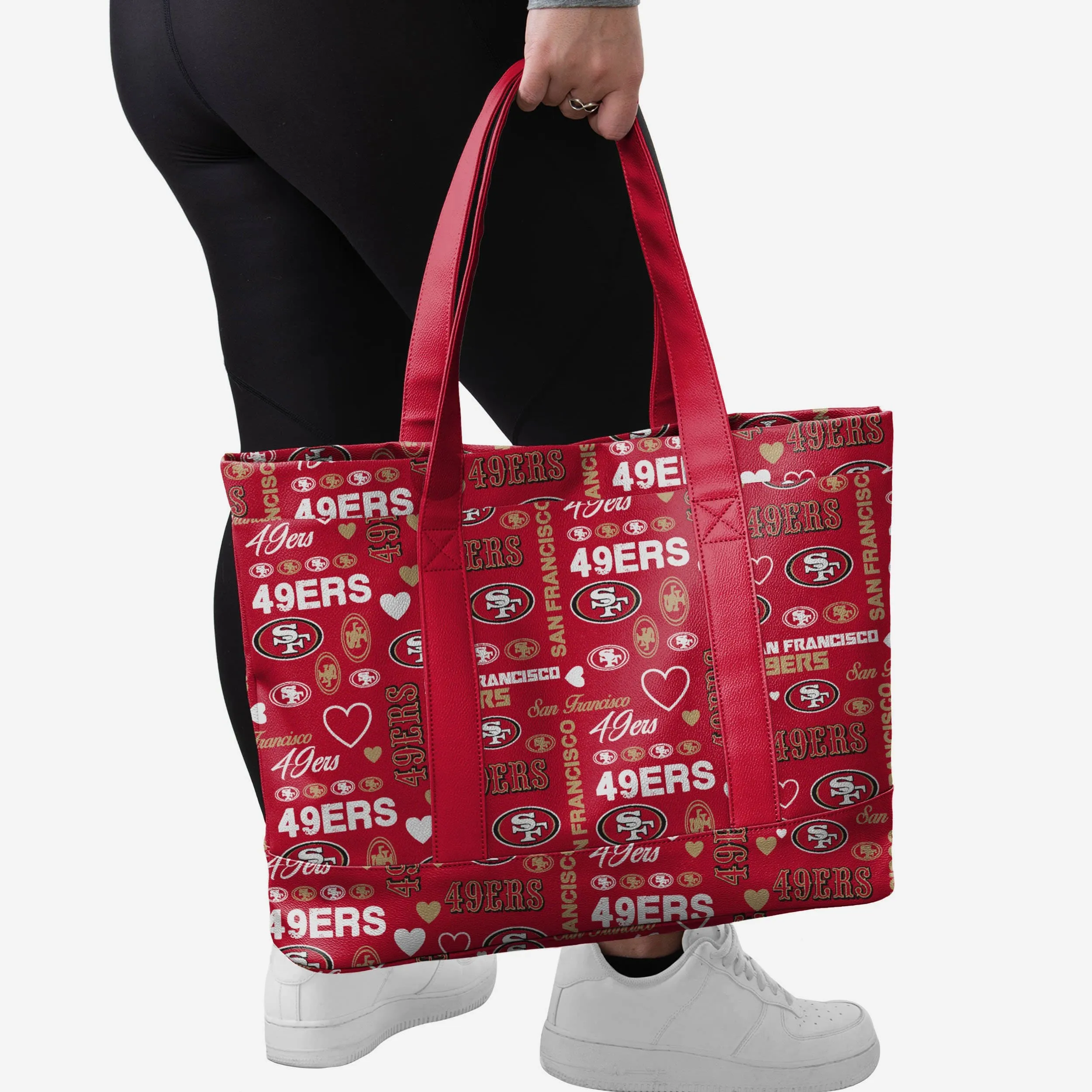 San Francisco 49ers Logo Love Tote Bag