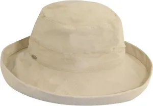 Scala Women's Medium Brim Cotton Hat