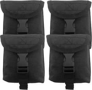Scuba Trim Weight Pocket,Nylon Diver Weight Belt Bag with Quick Release Buckle,Dive Weight Pouch 5LB