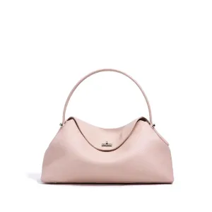 Semi Structured Leather Handbag