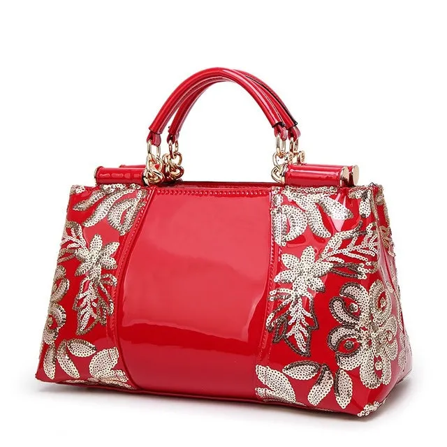 Sequined Embroidery Bag