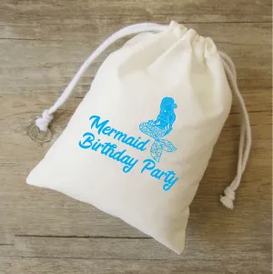Set 10  Mermaid Squad Treat Bags,Mermaid Party Bags,Mermaid kids Party Favors,Mermaid Treat Bag,Party Favor Bags,Mermaid Squad,Mermaid Bags