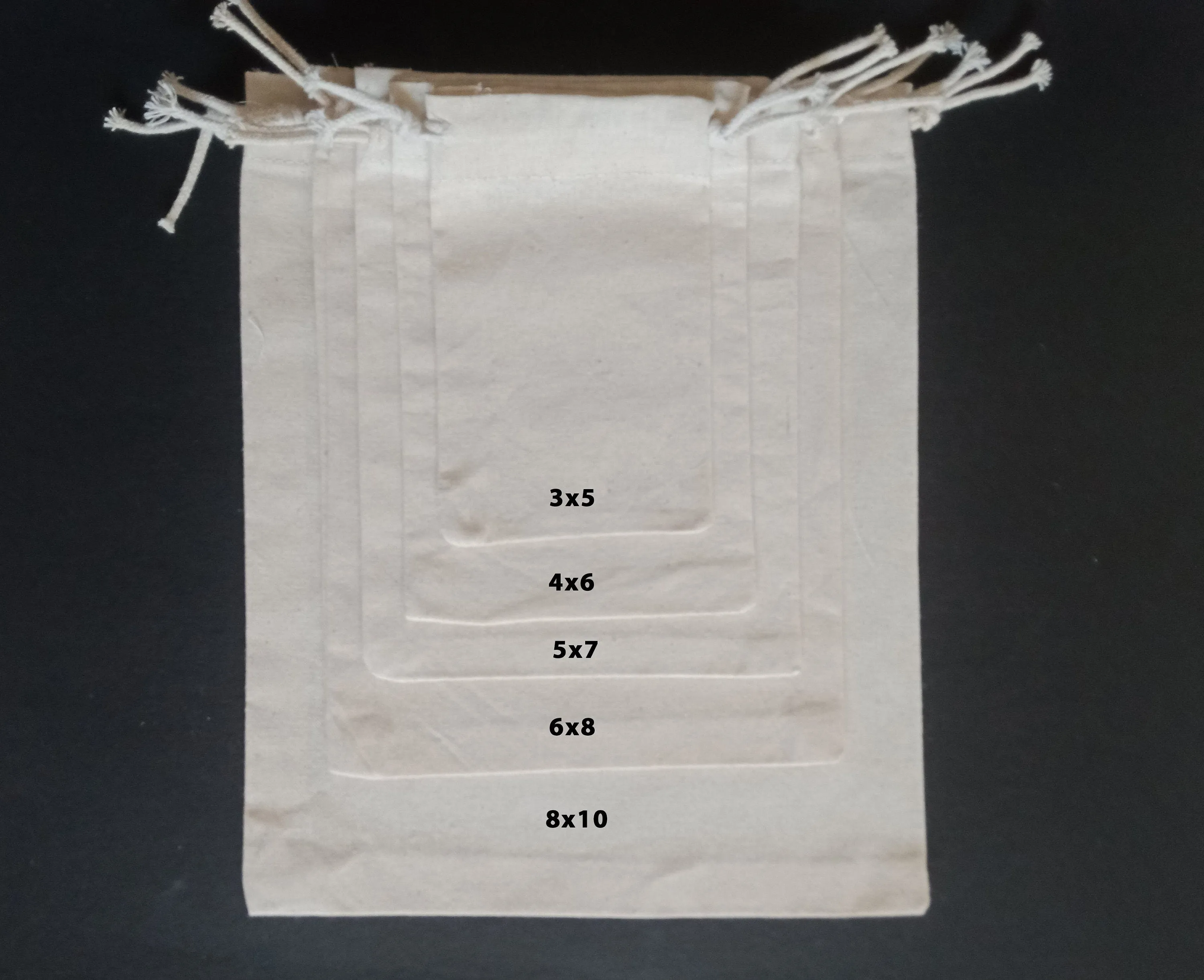 Set of 20/30/50 Custom Dust Bags,Cotton Drawstring Bags,Personalized bags,Handmade Dust Bag for Handbag Sneakers, Personalized bags, Custom