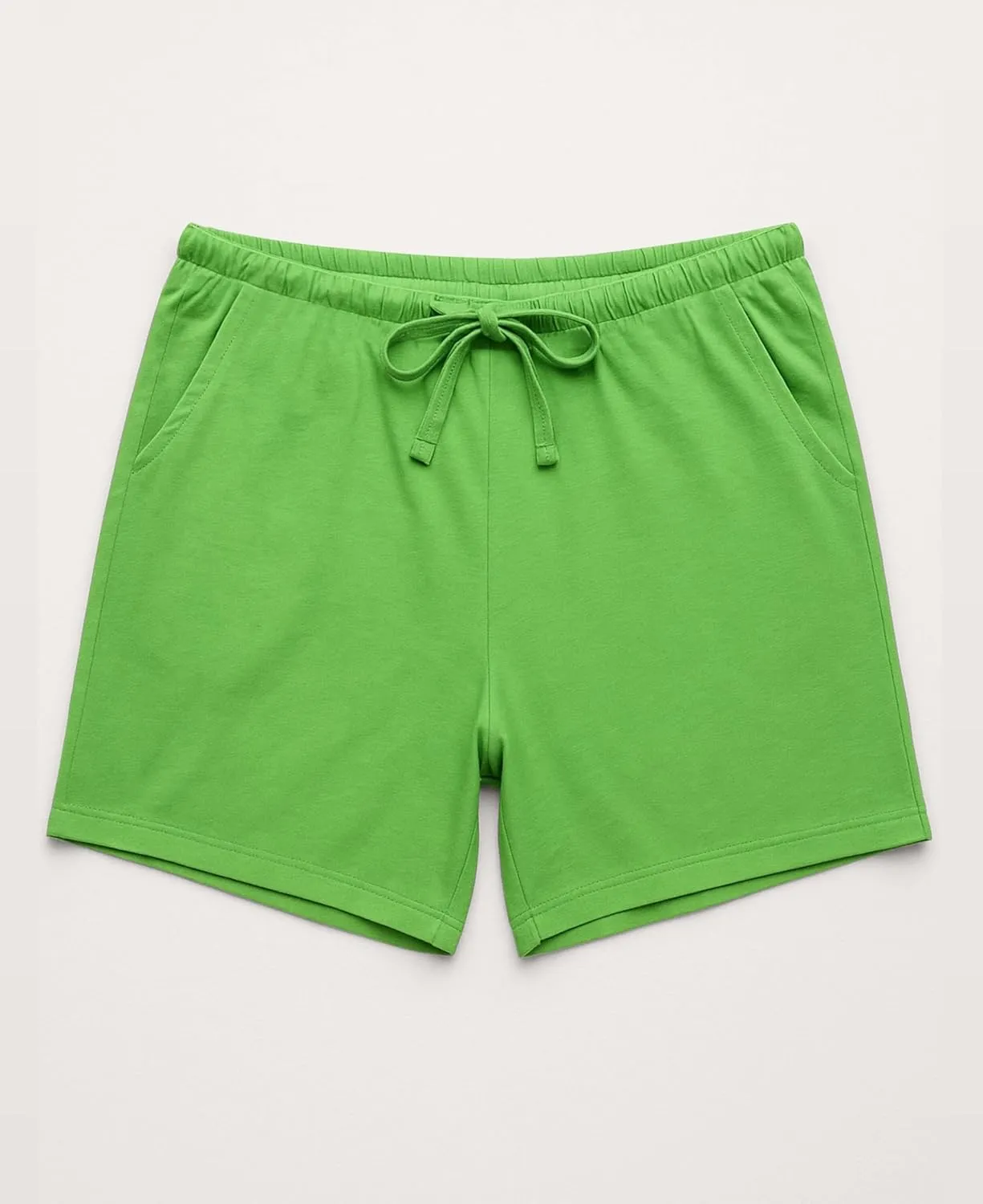 Sexy Basics Women's Multi -Pack Cotton Sleep Pajama Shorts with Pockets & Drawstring