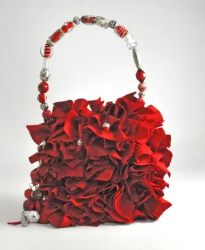 SHAG08 Small Beaded Shag Bag