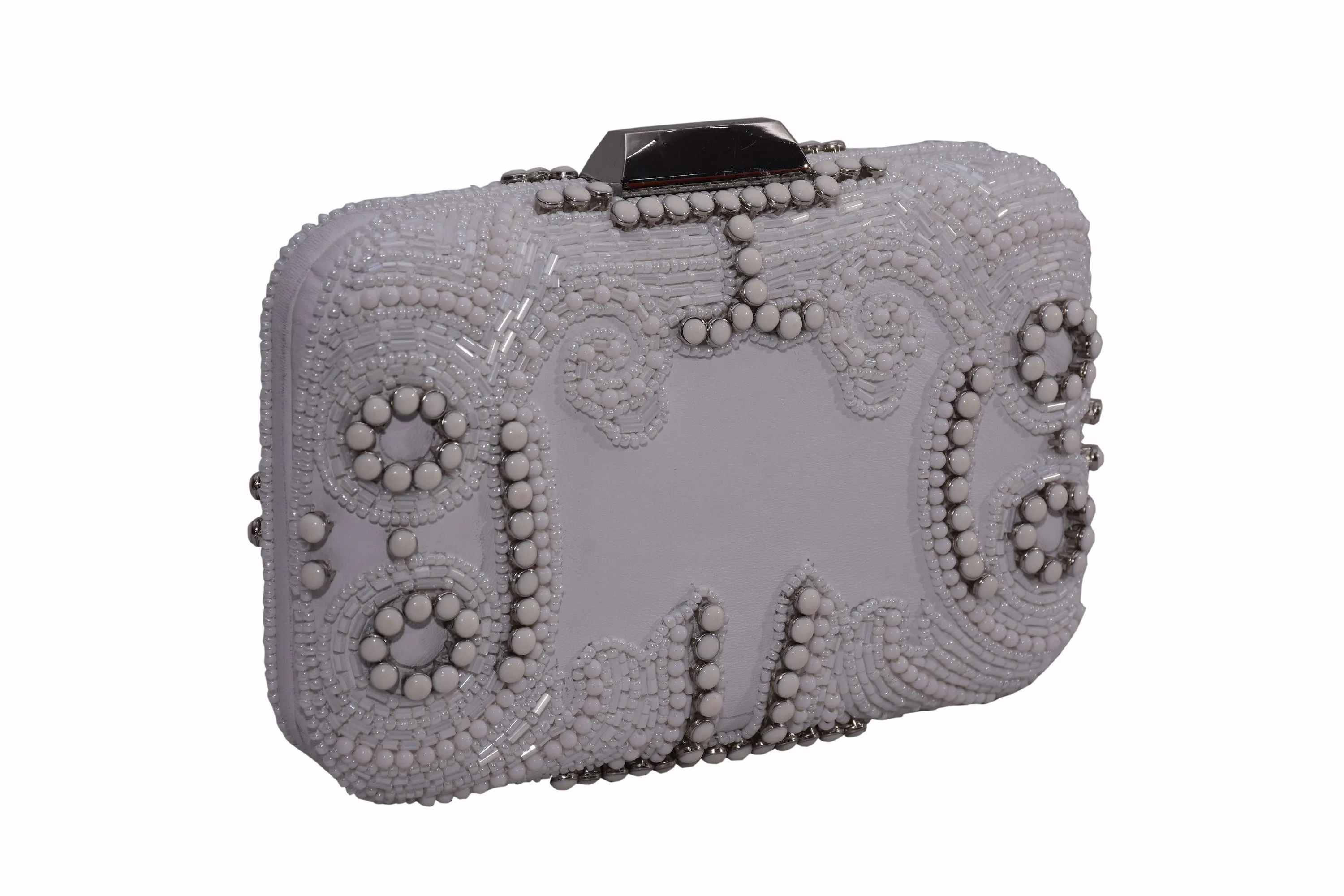 Signature Embellished Clutch